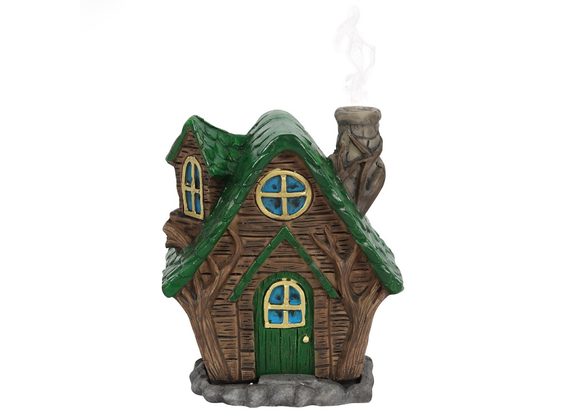 Woody Lodge Incense Cone Burner by Lisa Parker