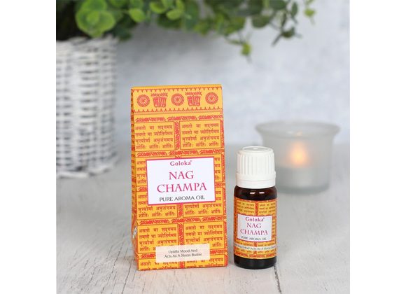 Goloka 10ml Nag Champa Fragrance Oil