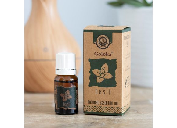 Goloka 10ml Basil Essential Oil