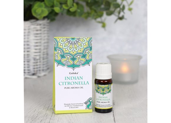 Goloka 10ml Indian Citronella Fragrance Oil STOCK DUE 18/11/21