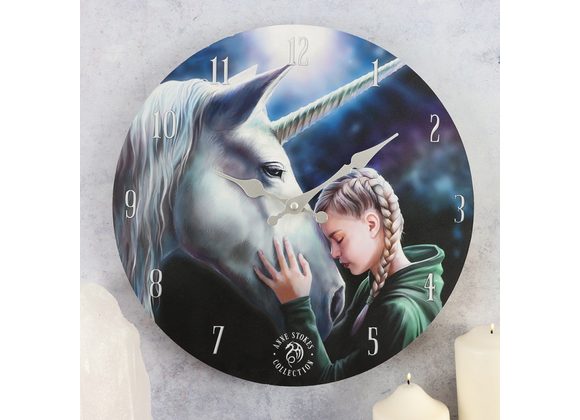 The Wish Wall Clock By Anne Stokes