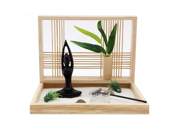 Yoga Figure Zen Garden