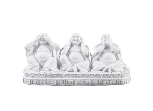 See, Speak, Hear No Evil Buddhas