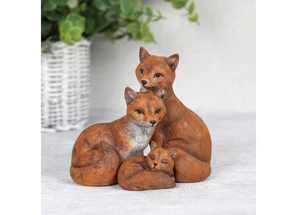 Fox Family Ornament