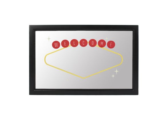 Vegas Inspired Mirrored Wall Art