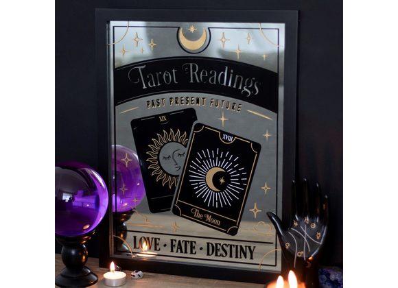 Tarot Readings Mirrored Wall Hanging STOCK DUE 30/1/22