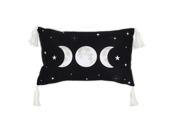 Rectangular Triple Moon Cushion