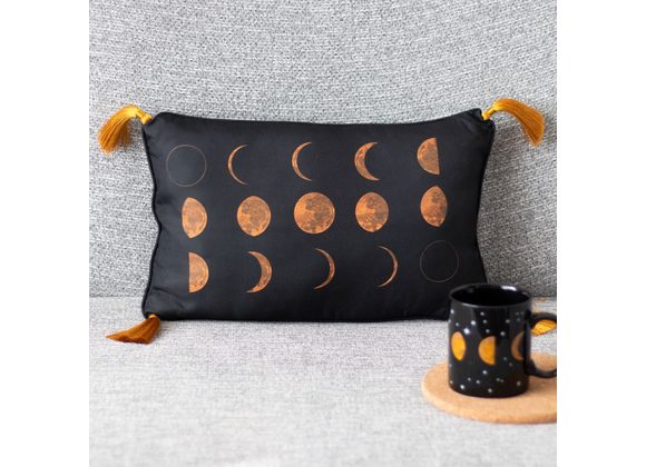 Rectangular Moon Phases Cushion