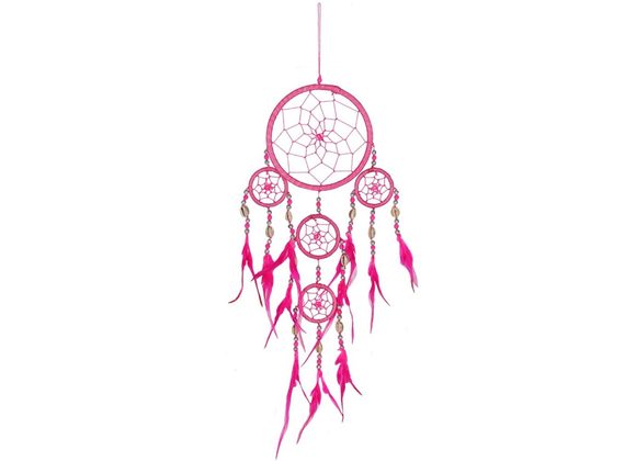 Medium Hot Pink Dreamcatcher