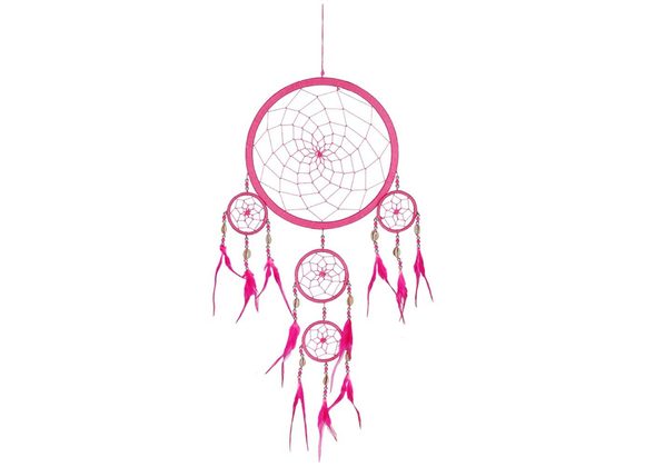 Large Hot Pink Dreamcatcher STOCK DUE 28/2/22