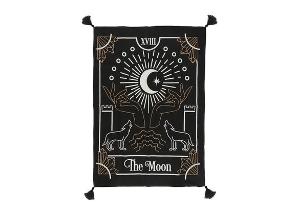 Small Moon Tarot Card Wall Tapestry STOCK DUE SOON