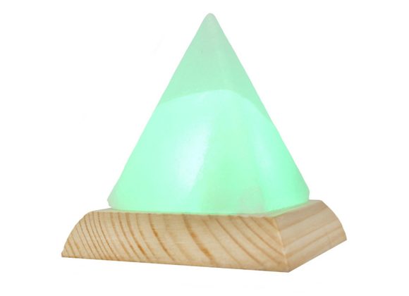 Pyramid White USB Salt Lamp RRP £24.99