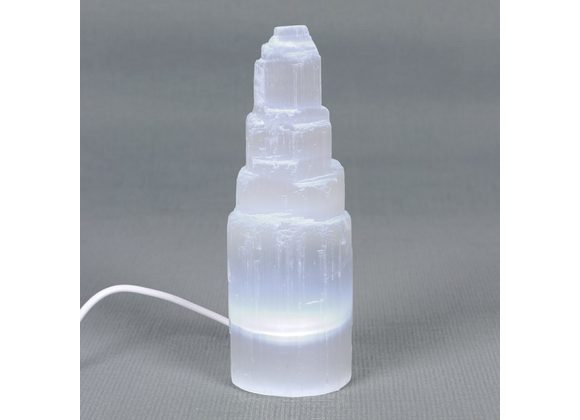 LED Selenite Mountain Lamp STOCK DUE SOON