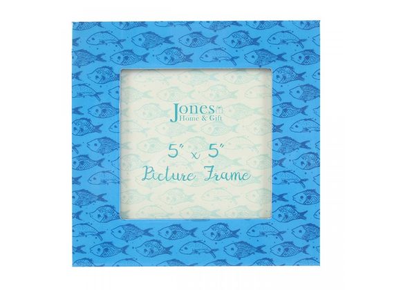 Fish Printed 5x5 Photo Frame