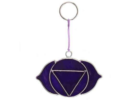 Third Eye Chakra Symbol Mini Suncatcher