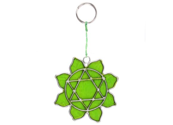 Heart Chakra Symbol Mini Suncatcher