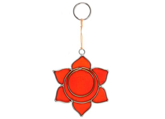 Sacral Chakra Symbol Mini Suncatcher