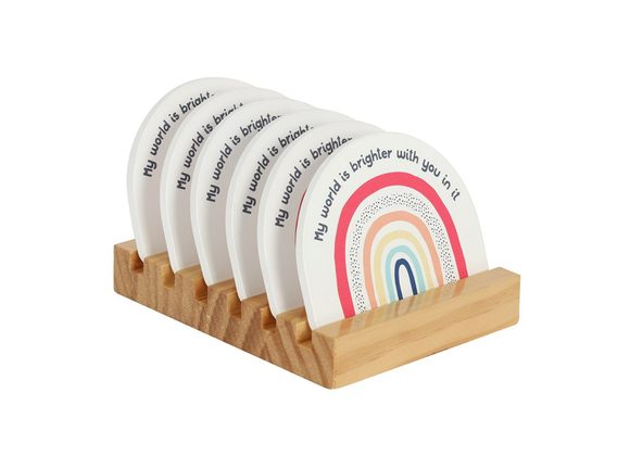 Rainbow Coaster Set