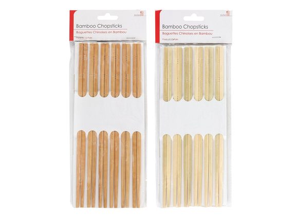 Pack of 12 Pairs of Chopsticks