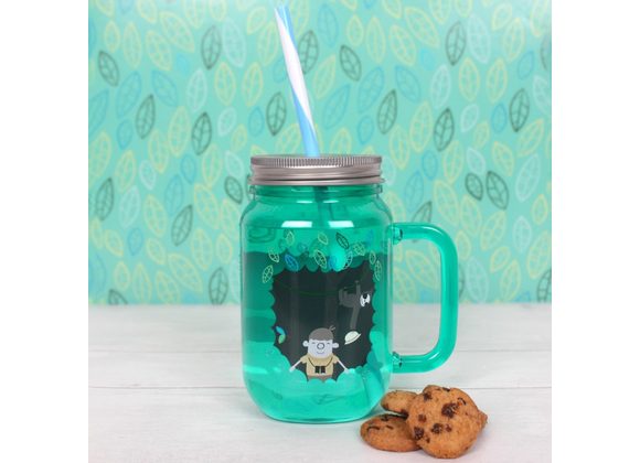 Jungle Adventure Drinking Jar