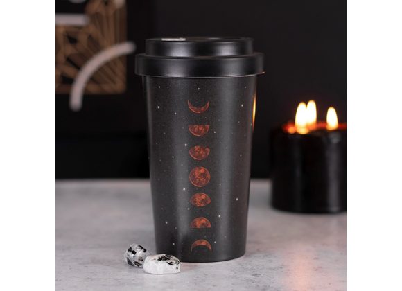 Moon Phases Bamboo Eco Travel Mug