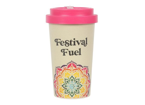 Festival Fuel Mandala Bamboo Eco Travel Mug