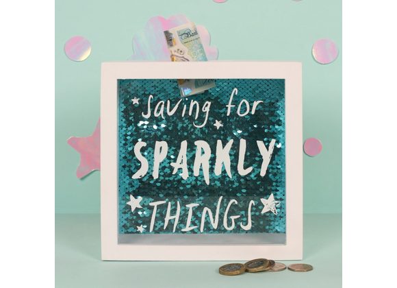 Saving For Sparkly Things Money Box