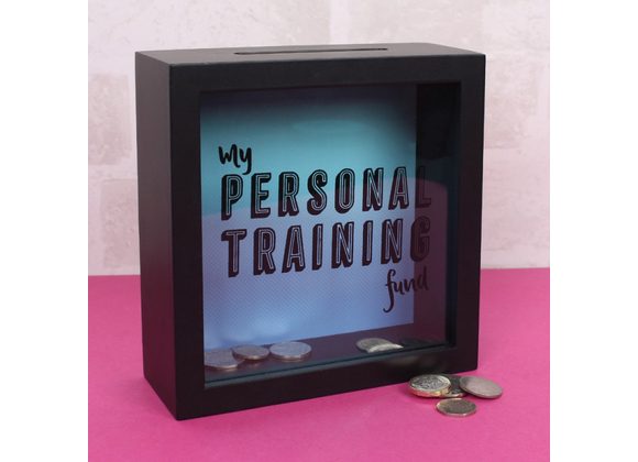 Personal Training Fund Money Box STOCK DUE SOON