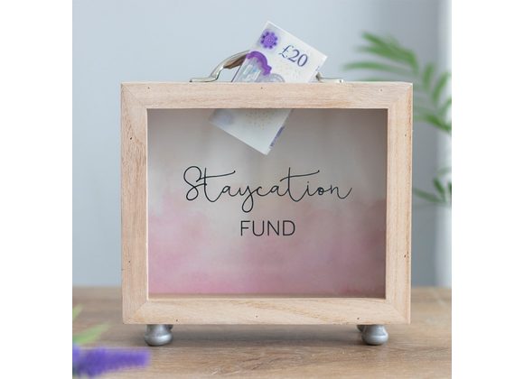 Staycation Fund Money Box