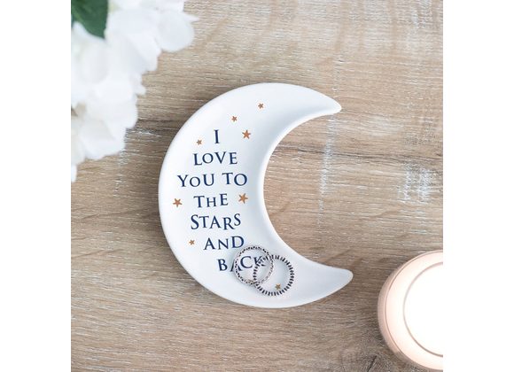 Mum I Love You To The Stars and Back Trinket Dish STOCK DUE SOON