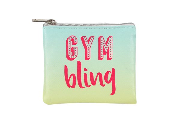 Gym Bling Small Jewellery Pouch