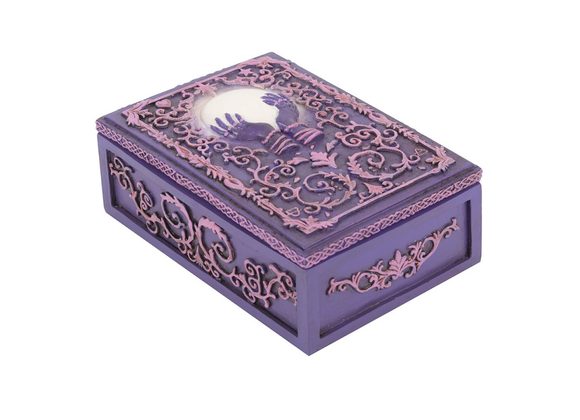 Mystical Crystal Ball Resin Storage Box RRP £19.99 STOCK DUE SOON