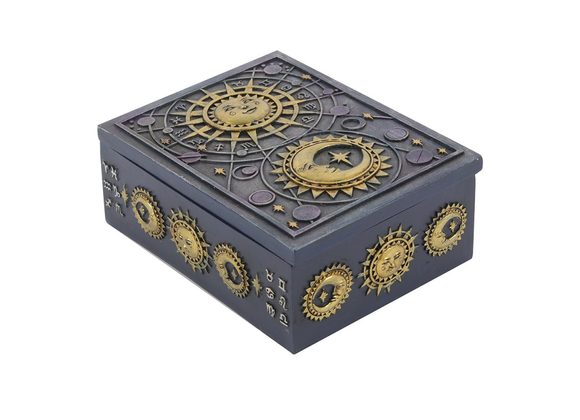 Sun and Moon Resin Storage Box RRP £19.99 STOCK DUE SOON