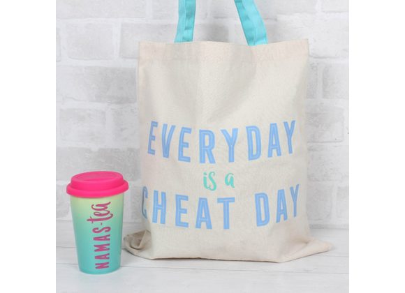 Everyday is a Cheat Day Canvas Bag