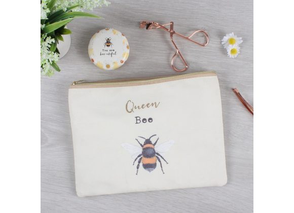 Queen Bee Makeup Pouch