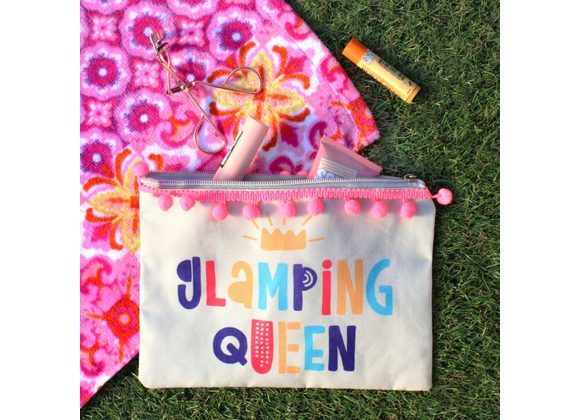 Glamping Queen Makeup Bag