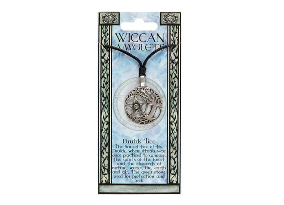 Druids Tree Wiccan Amulet Necklace