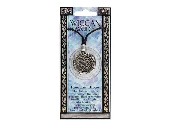 Familiars Moon Wiccan Amulet Necklace