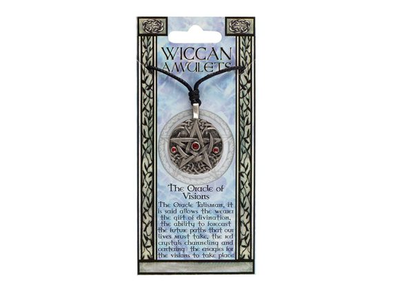 The Oracle of Visions Wiccan Amulet Necklace