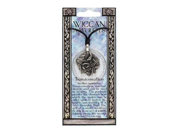 Transformation Wiccan Amulet Necklace