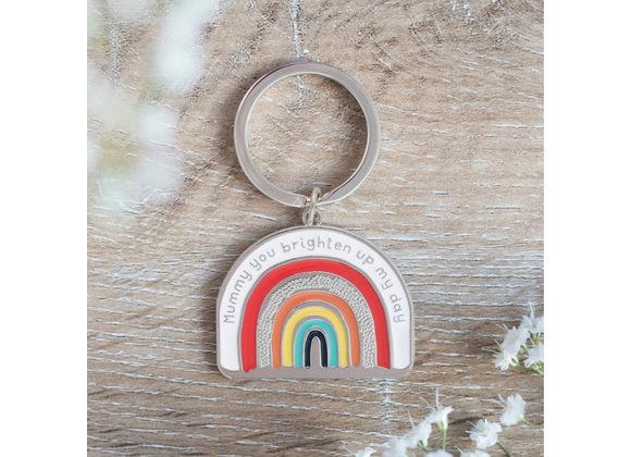 Mummy Rainbow Keyring