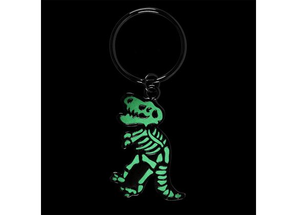 Glow in the Dark Dinosaur Keyring