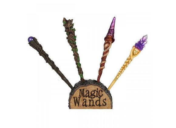 Mystical Wand Display With 4 Wands STOCK DUE 8/11/21