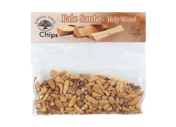 Green Tree Palo Santo Thick Chips 25g STOCK DUE 29/10/21