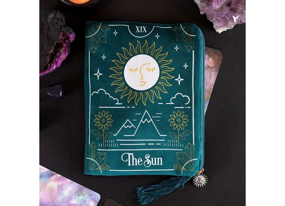 The Sun Tarot Card Zippered Bag