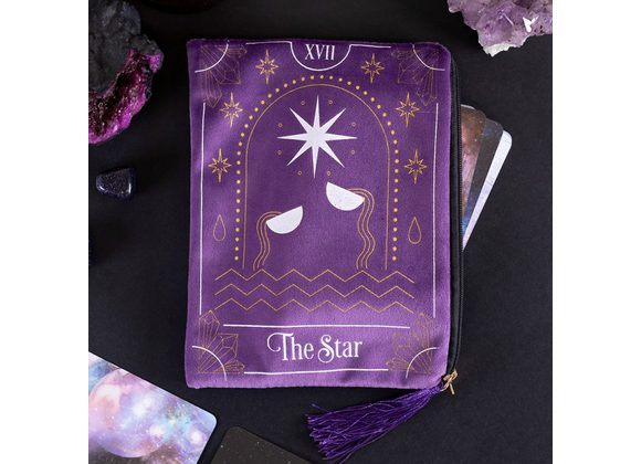 The Star Tarot Card Zippered Bag