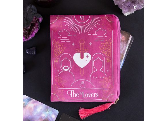 The Lovers Tarot Card Zippered Bag