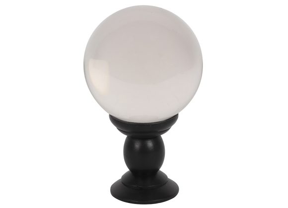 Large Clear Crystal Ball on Stand RRP £49.99