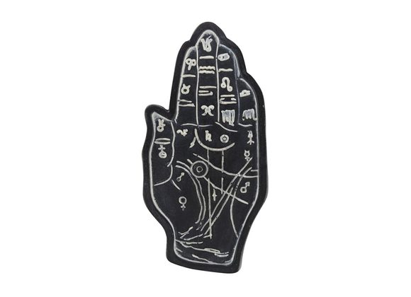 Resin Palmistry Incense Holder