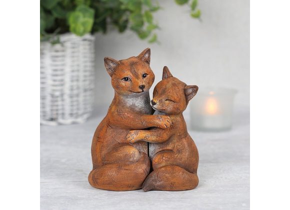 Fox Couple Ornament